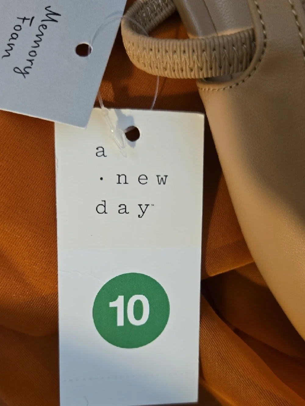 a new day Beige Slingback Square-Toe Ballet Flats - Picture 2 of 4